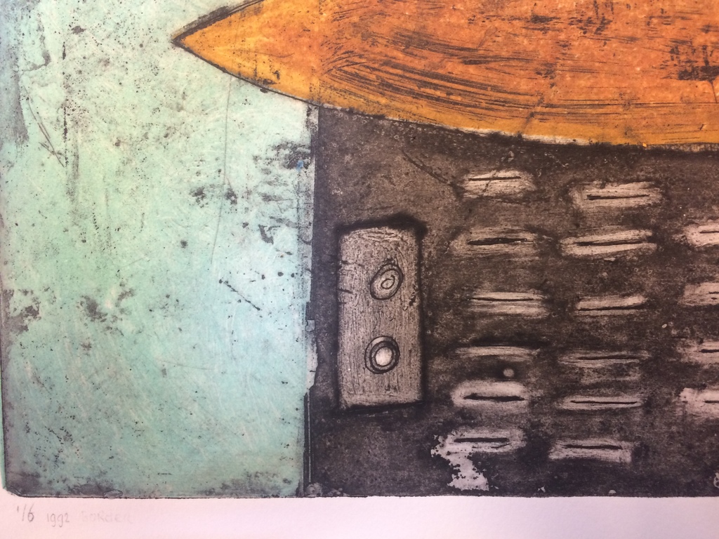 Joke Baas, verfijnde ets uit 1991 in prima conditie: 1/6 kopen? Bied vanaf 1!