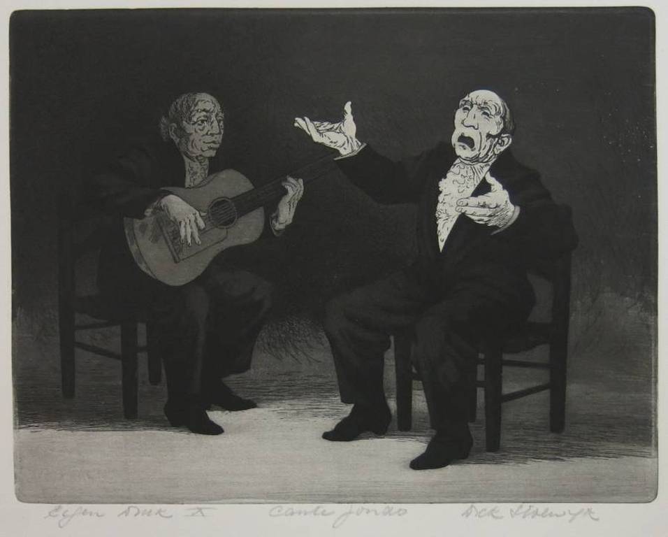 Dick Stolwijk: Ets, Cante Jonas verkocht voor € 35!