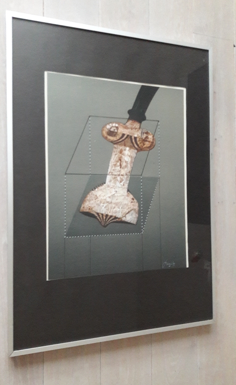 Rob Figee , Titel La Cage , gesigneerd kopen? Bied vanaf 35!