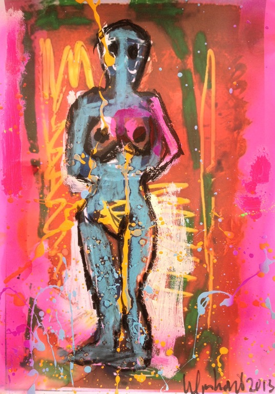 Peter Klashorst - Nieuw werk op papier (2013) kopen? Bied vanaf 1!