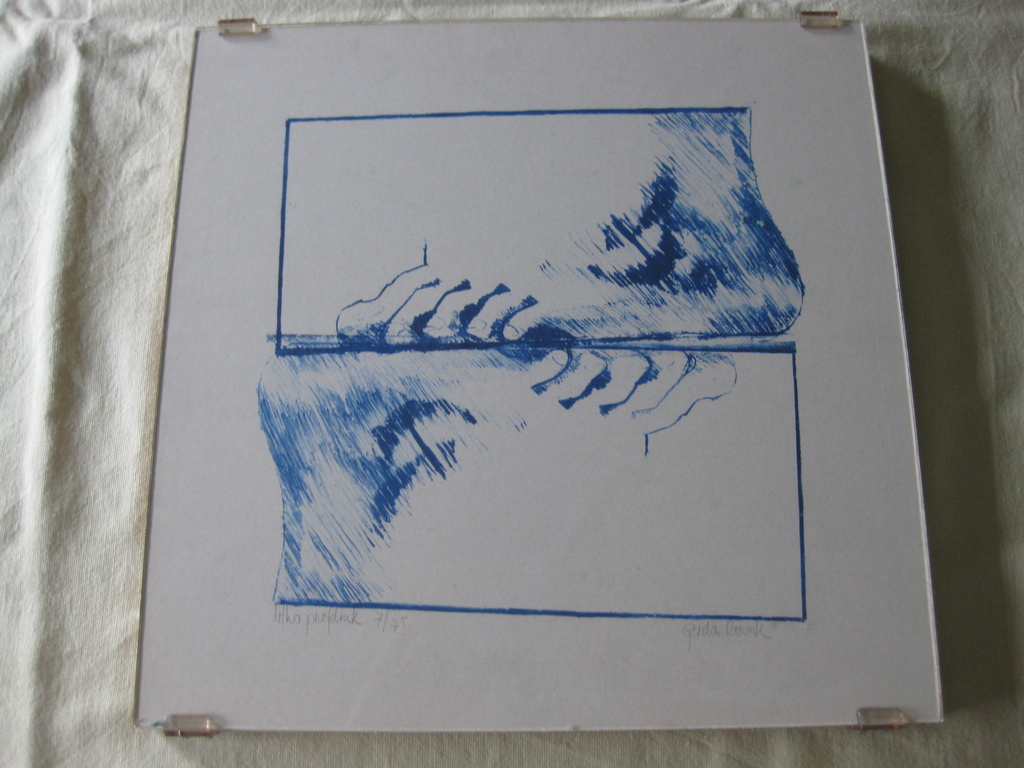 Litho / proefdruk van Gerda Boonk - oplage kopen? Bied vanaf 1!