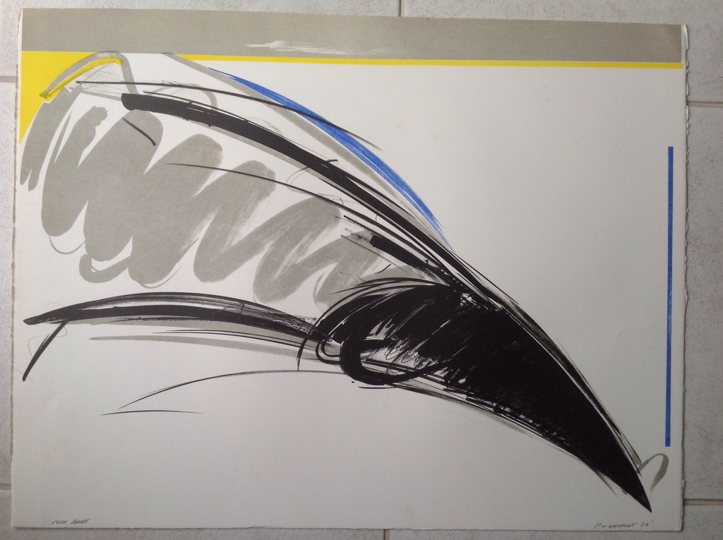 Peter van Drumpt:3 litho's : Landinwaarts kopen? Bied vanaf 40!