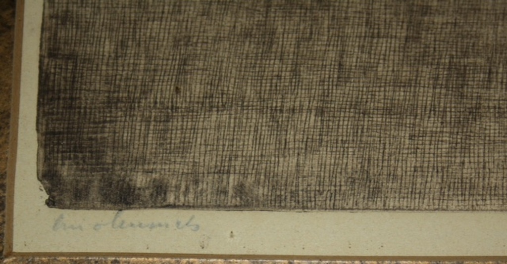 Hendrik Christiaan Spruit linoleum ets. kopen? Bied vanaf 50!