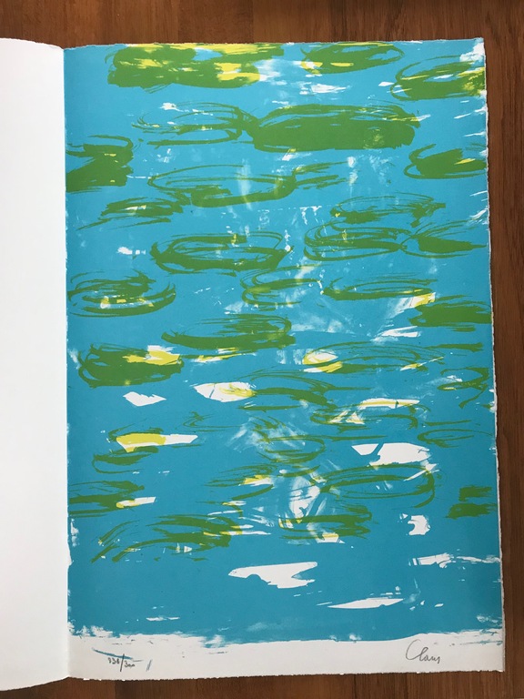 Hugo Claus - gesigneerde lithografie + gedicht - oplage 300 ex.- Lente 2 kopen? Bied vanaf 85!