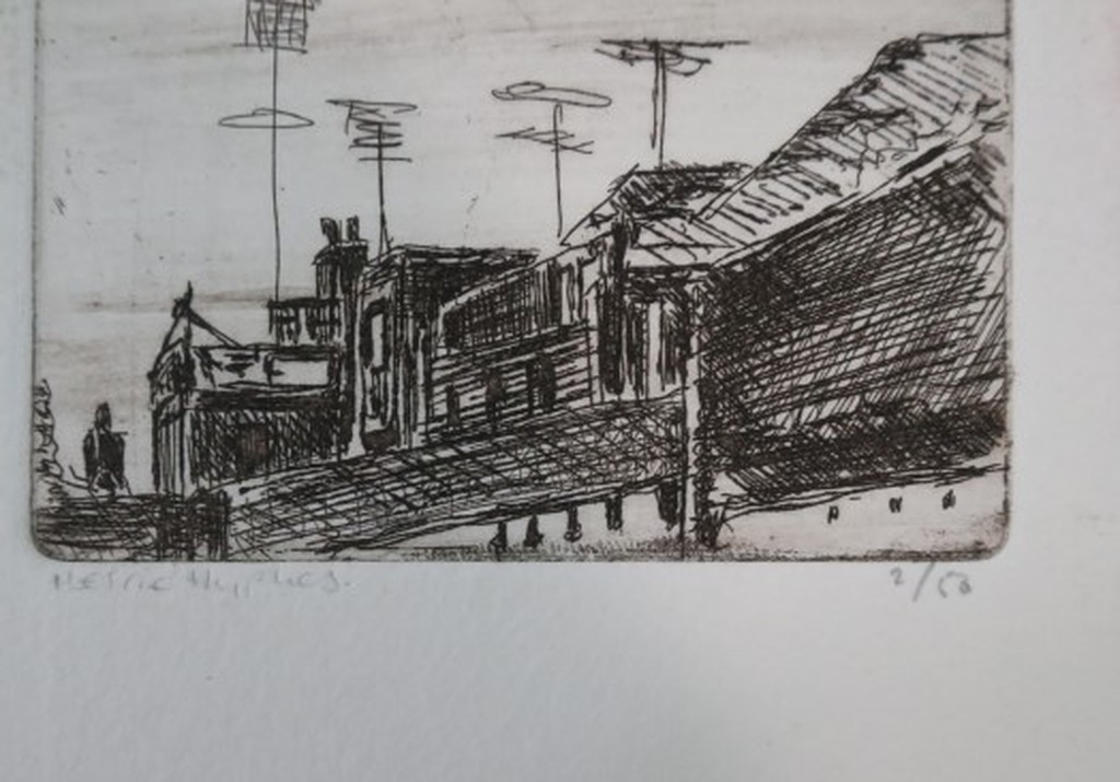 Herrie Hupkes: 2x Ets, Architectuur kopen? Bied vanaf 1!