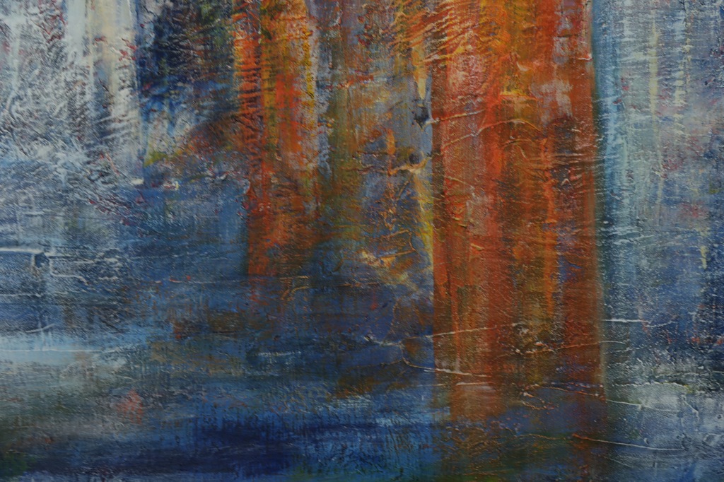 Onbekende kunstenaar: Acryl op houten paneel, Zonder titel kopen? Bied vanaf 1!