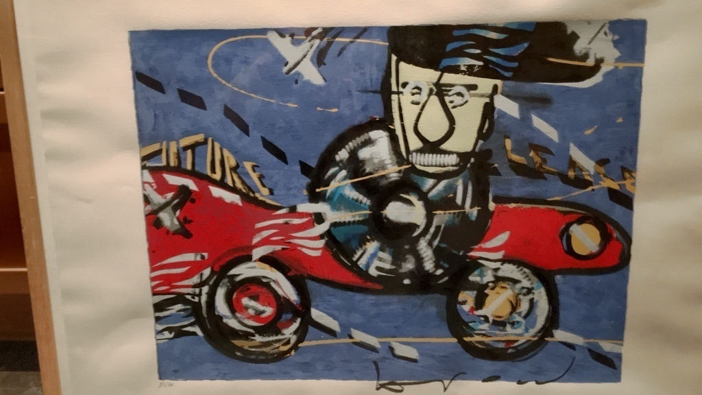 Herman Brood; zeefdruk 93/300 Future Lease  kopen? Bied vanaf 250!