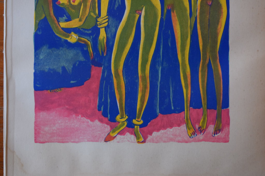 Kees van Dongen - Houtgravure - Les Voiles Blues kopen? Bied vanaf 35!