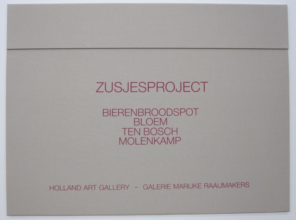 Gerti Bierenbroodspot - Bierenbroodspot / Bloem / Molenkamp / Ten Bosch: Zeefdruk, Zusjesproject Map kopen? Bied vanaf 1!