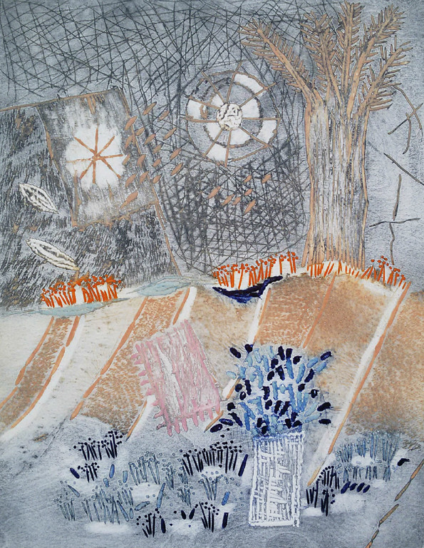 Laatste keer: Louttre B - Myosotis en goguette, aquatint ets met reliëfdruk kopen? Bied vanaf 75!