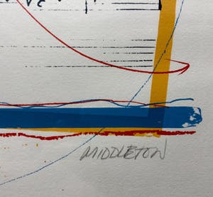 Sam Middleton - Sam Middleton (2 stuks): 1 ingelijste gesigneerde kleurenlitho én 1 niet ingelijste gesigneerde kleurenlitho kopen? Bied vanaf 60!