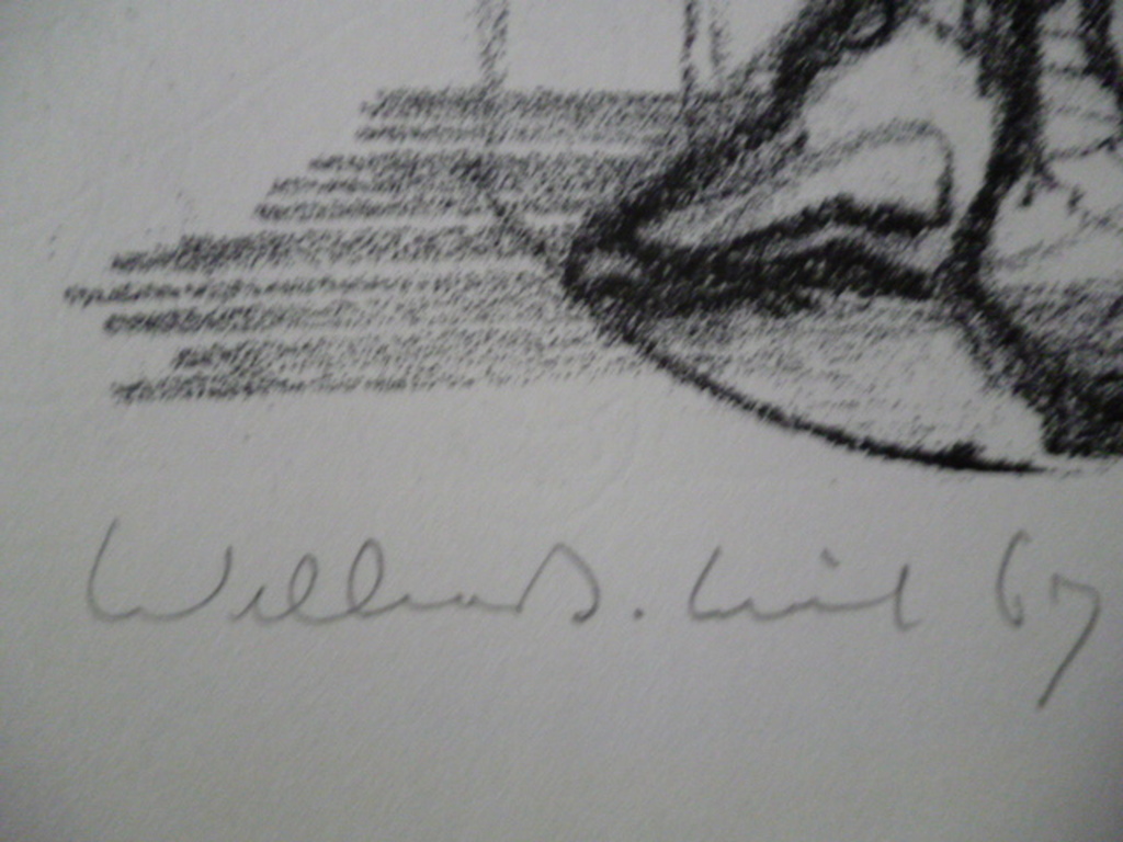 William D. (Dirkje) Kuik - litho - Grote messentrekker kopen? Bied vanaf 45!