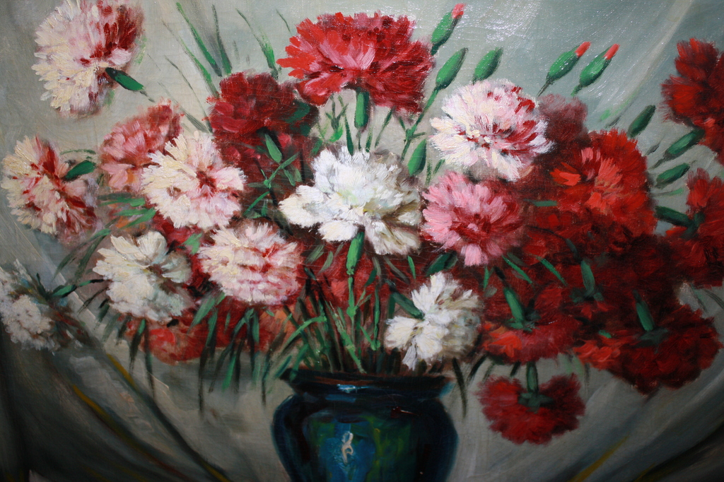 Willem Raaphorst - GROOT BLOEMSTILLEVEN ANJERS kopen? Bied vanaf 229!