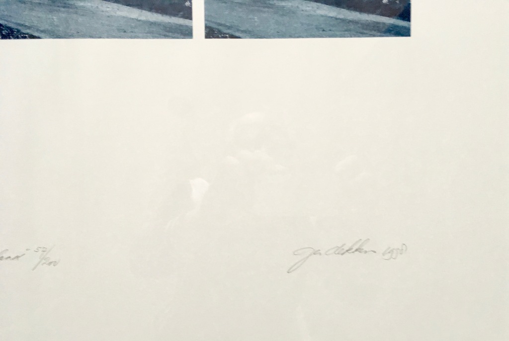 Ger Dekkers - gesigneerde kleurendruk - bend in dike and cole-seed, holland 1998 kopen? Bied vanaf 35!