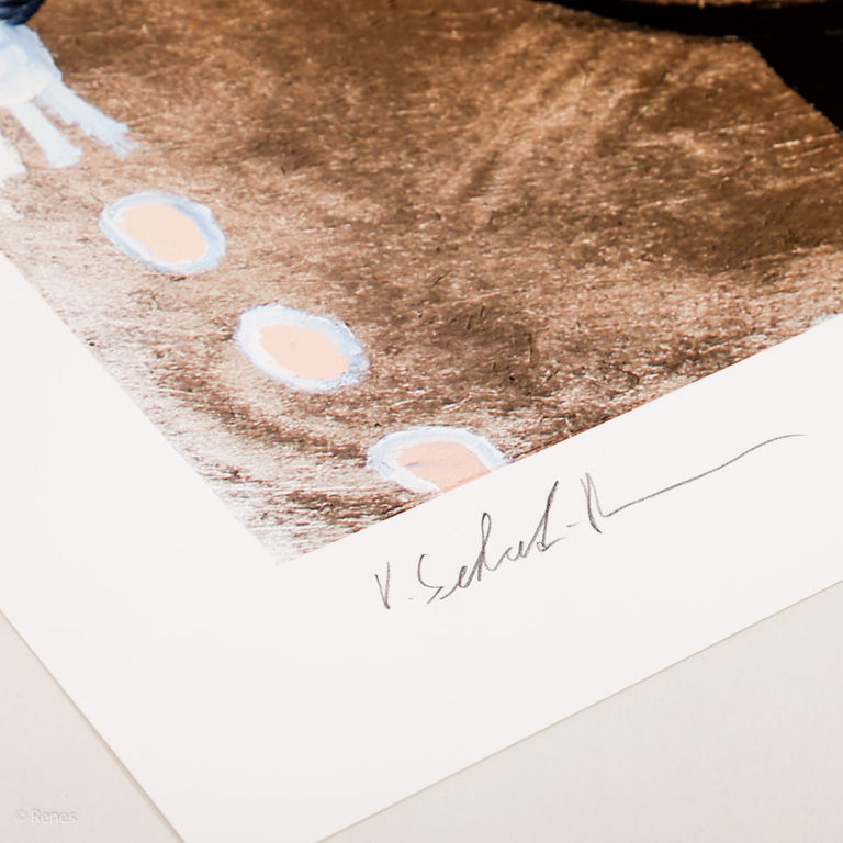Volkmar Schulz-Rumpold 'Der sandige Kopffüßler@Liebling' - giclée, oplage 30 kopen? Bied vanaf 45!