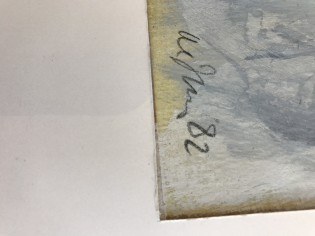 Leo de Jong gemengde technieken op papier/ kranten, gesigneerd. 1982 kopen? Bied vanaf 1!