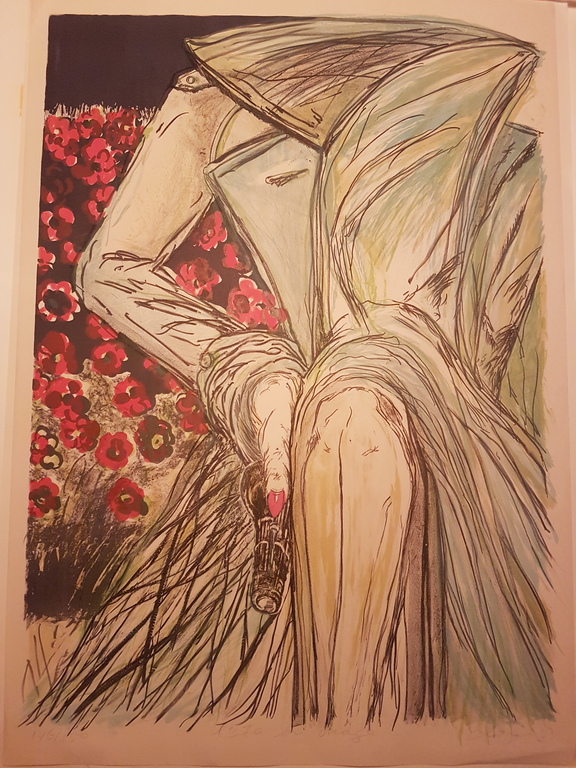 Onbekende kunstenaar: drukwerk uit 1981(?) kopen? Bied vanaf 1!