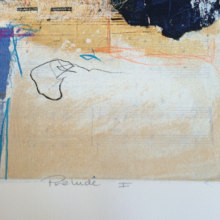 Ron van der Werf, Zeefdruk op papier, Titel: " Prelude I " kopen? Bied vanaf 40!