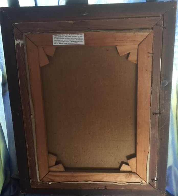 Jan Knikker sr (1889-1957), olieverf op doek, Zandpad te Loosduinen kopen? Bied vanaf 125!