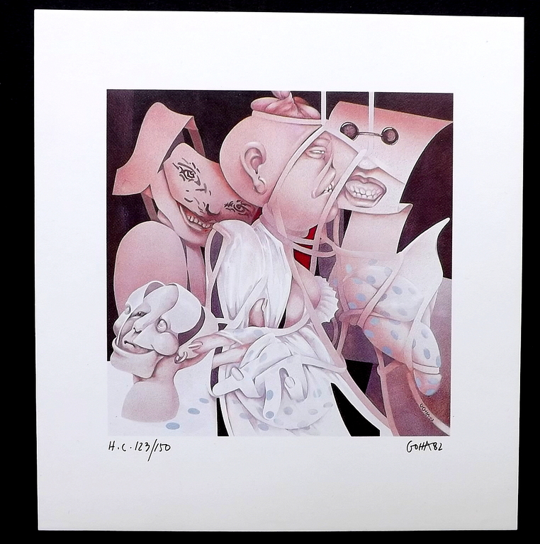 Malgorzata Konwerska - 3x gesgneerde litho - 1985 kopen? Bied vanaf 1!