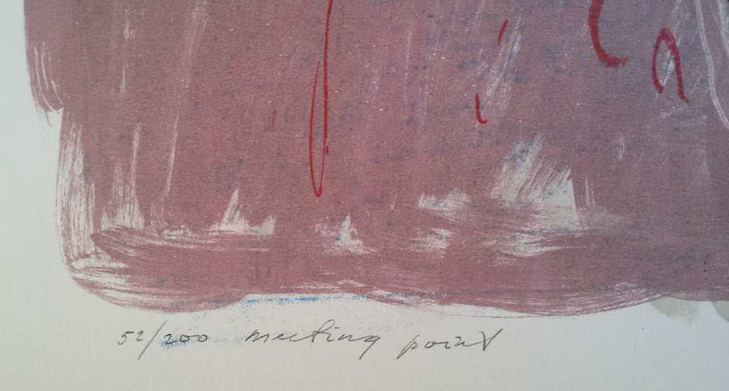 Michel van Overbeeke - Meeting point, zeefdruk kopen? Bied vanaf 50!