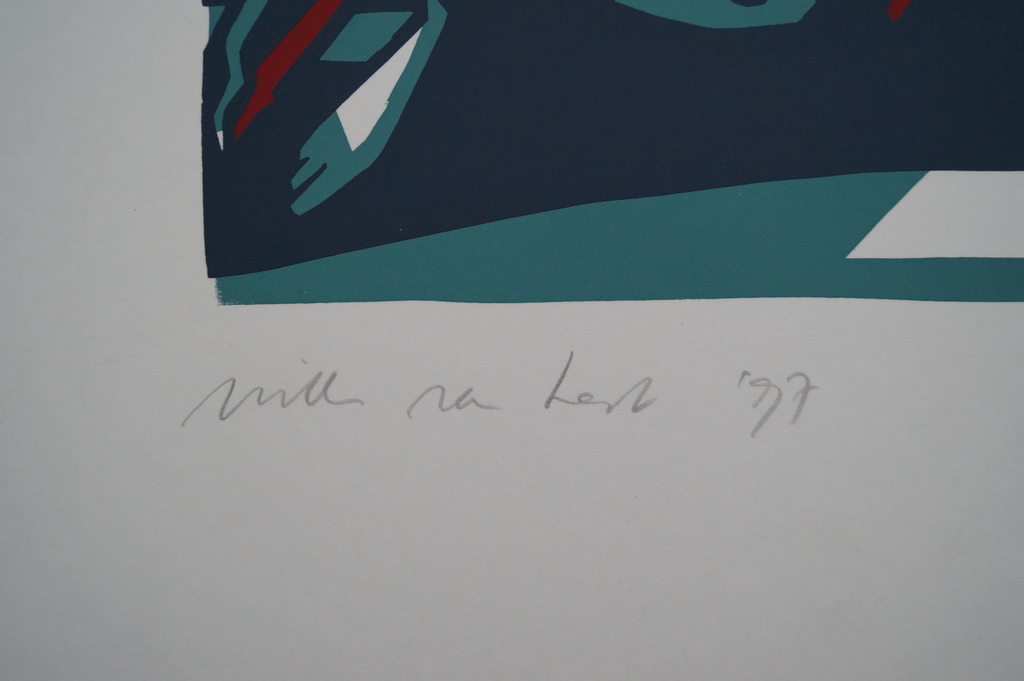 Willem van Hest - gesigneerde zeefdruk - 1997 kopen? Bied vanaf 35!