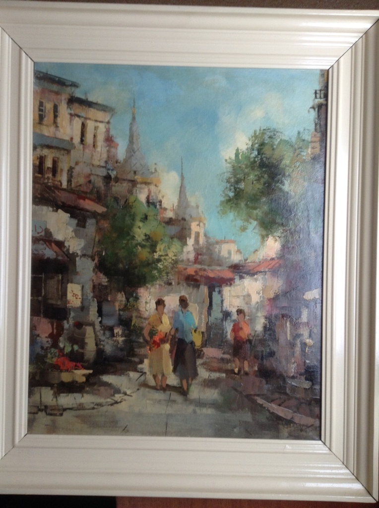 Harry Koolen, Parijs Montparnasse 1950 olie doek 40/50 gelijst kopen? Bied vanaf 175!