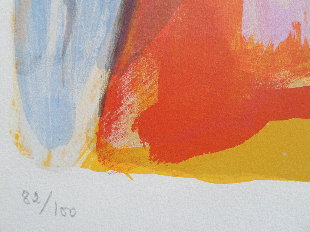 Bram van Velde - Negenkleuren compositie, litho kopen? Bied vanaf 350!