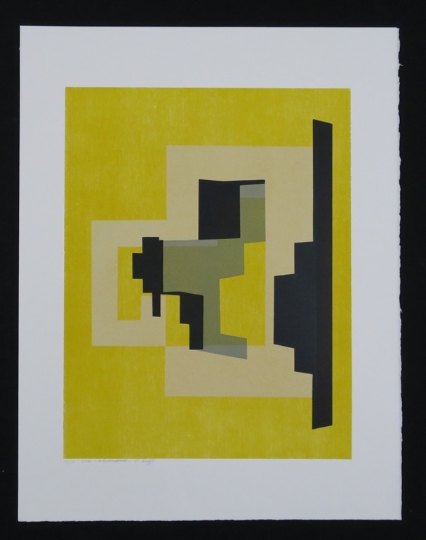 Corrie Kuijs: Lot met 2 Linosnedes, Lichtbeeld en Schaduwbeeld kopen? Bied vanaf 1!