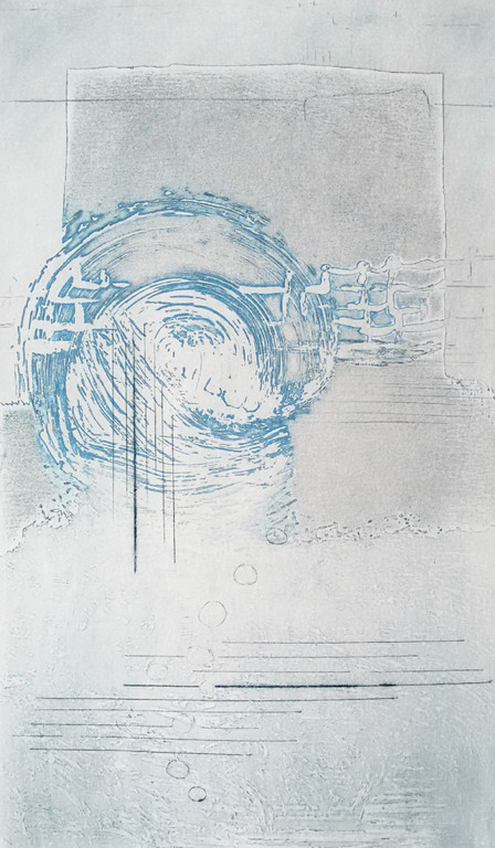 Jan Montyn en Cees Nooteboom - Gran Rio, aquatint ets (prachtig ingelijst) kopen? Bied vanaf 115!