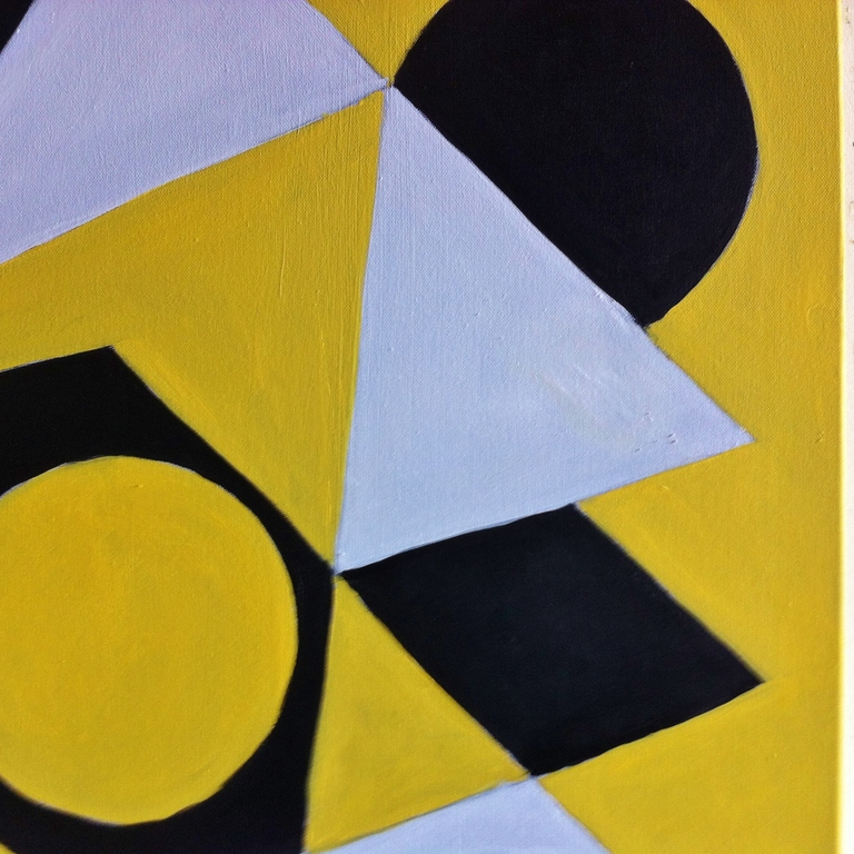 "The Yellow Sixtees..." John Foppen - Olieverf op 3D canvas - gesigneerd - unica kopen? Bied vanaf 149!