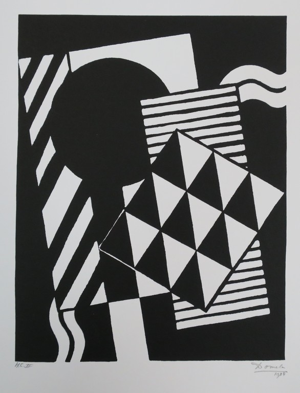 Cesar Domela: Zeefdruk, Z.T. kopen? Bied vanaf 70!