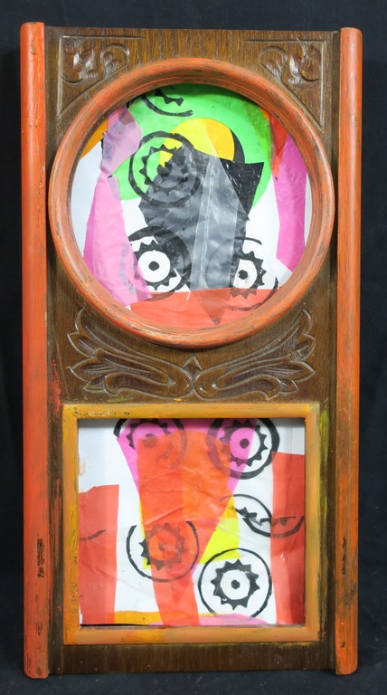 Meertje Kaal: Collage op papier, Z.T. - Ingelijst kopen? Bied vanaf 1!