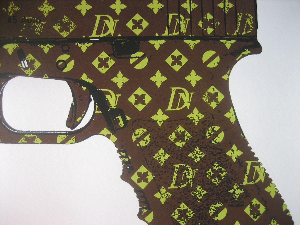 Death NYC Limited Edition Signed Graffiti painting Art Print Queen Brown Glock kopen? Bied vanaf 1!