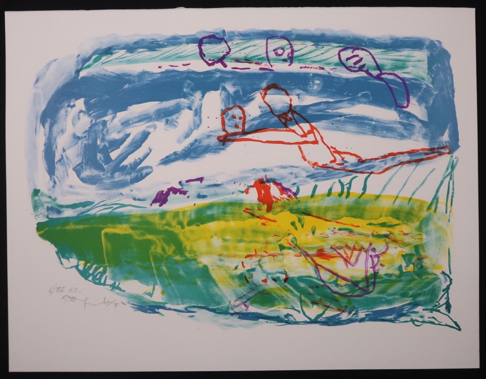 Pieter Defesche: Portfolio met 5 Litho's, Hemelse en Aardse liefde kopen? Bied vanaf 150!