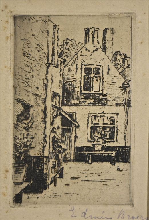 Edmee Broers: Ets. Dorpsgezicht kopen? Bied vanaf 1!