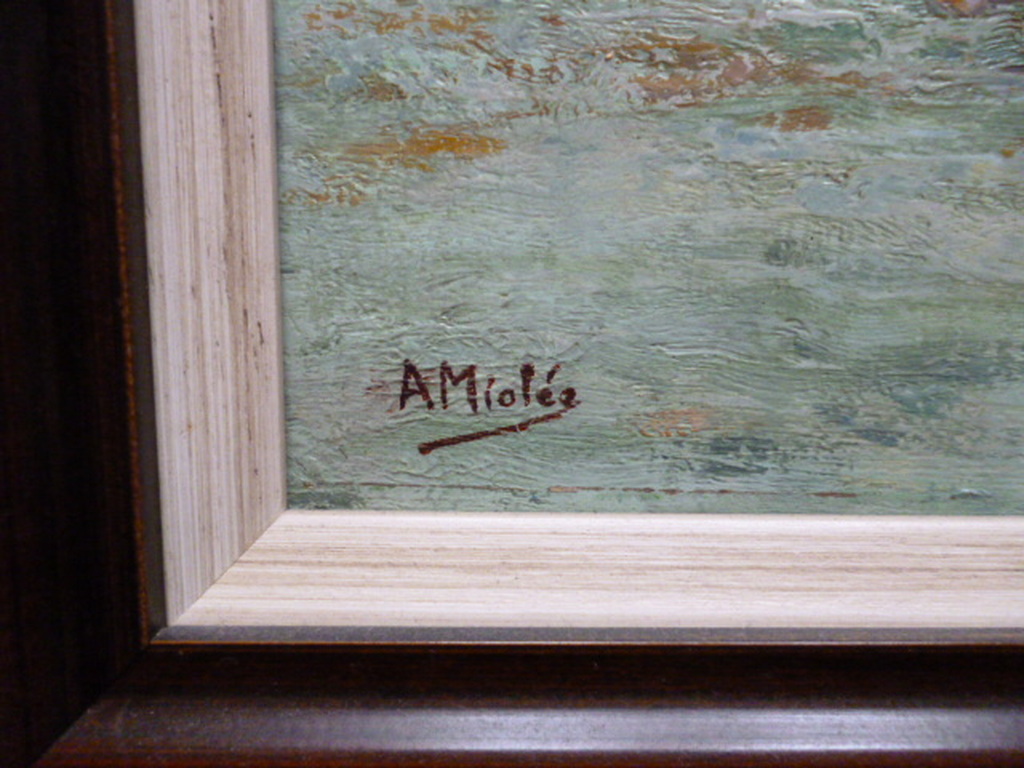 Adrianus Miolée - olieverf - "Octoberochtend bij Elspeet" kopen? Bied vanaf 1200!