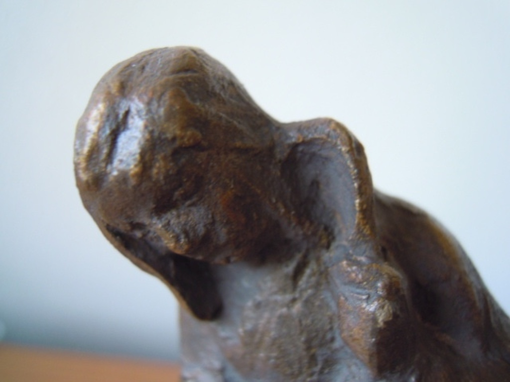 Beeldje Frans de Roeck - 1889 -1968 - Antwerpen 16 cm = gesigneerd kopen? Bied vanaf 100!