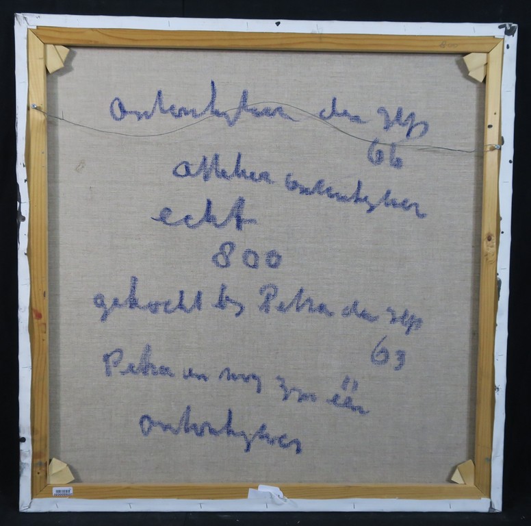 Anton Heyboer: Gemengde techniek op doek, Twee vrouwen kopen? Bied vanaf 350!