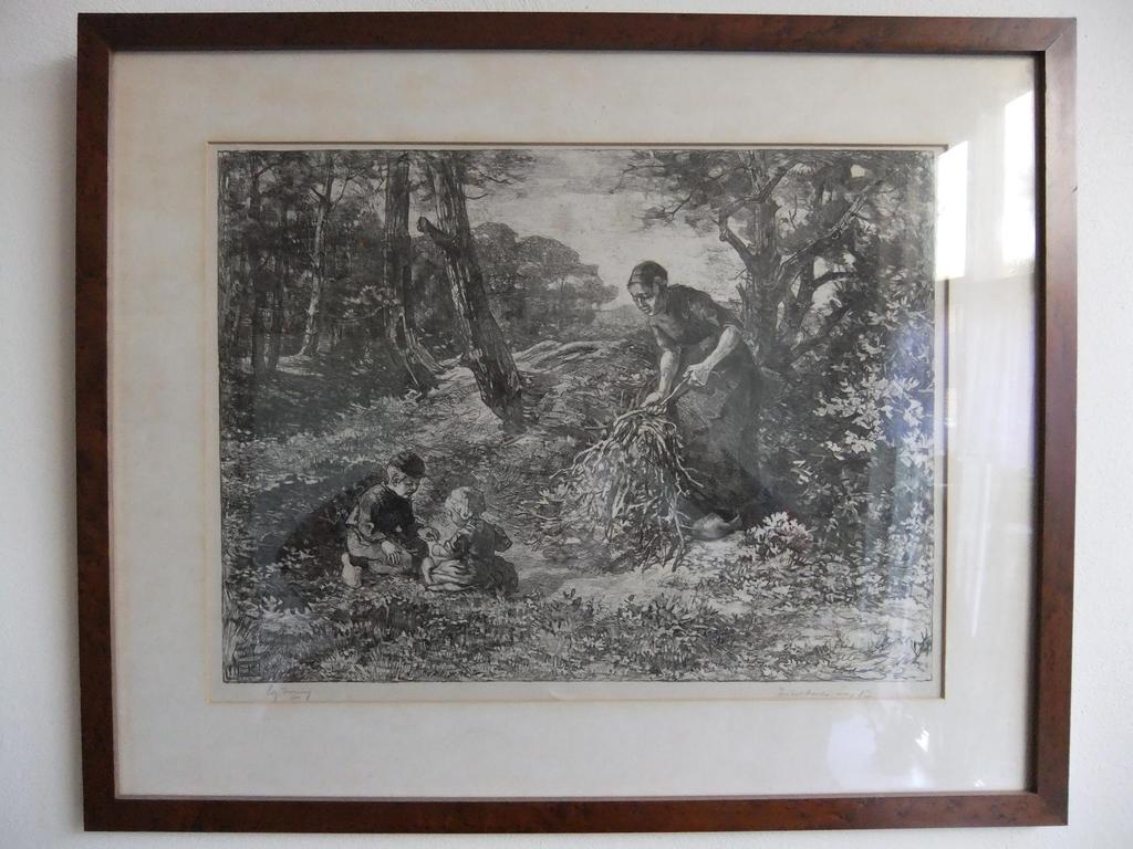 Edzard Willem Koning 1869-1954: Litho  kopen? Bied vanaf 125!