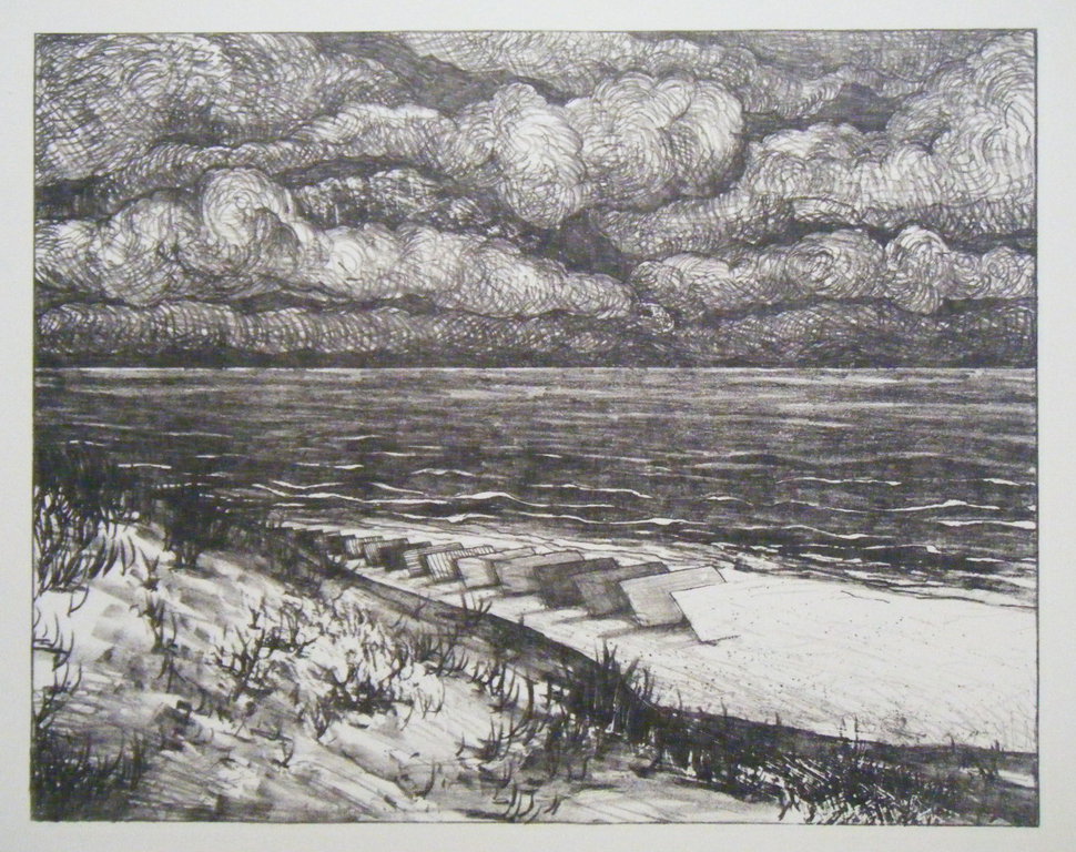 Willem Oorebeek - litho - z.t. verkocht voor € 35!