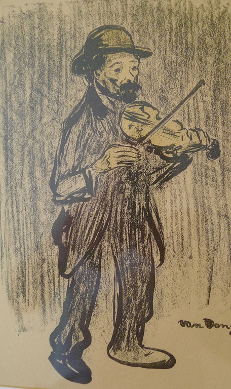 Kees van Dongen, fraai ingelijste Lithografie uit L'Assiette au Beurre, 1901 kopen? Bied vanaf 125!