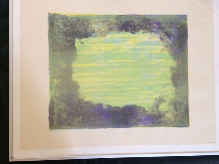 Ellen van Eldik Fraaie Litho ZT Handgesigneerd en ingelijst achter glas kopen? Bied vanaf 39!