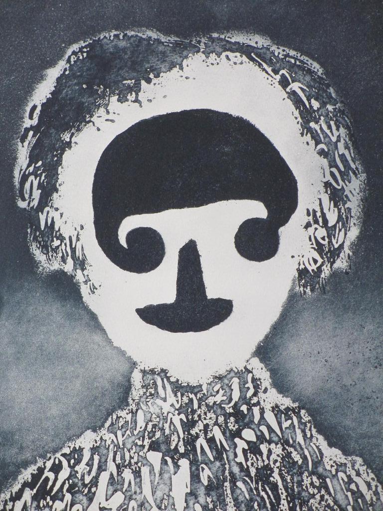 Jan Cox, Geabstraheerd mensfiguur, Ets kopen? Bied vanaf 100!