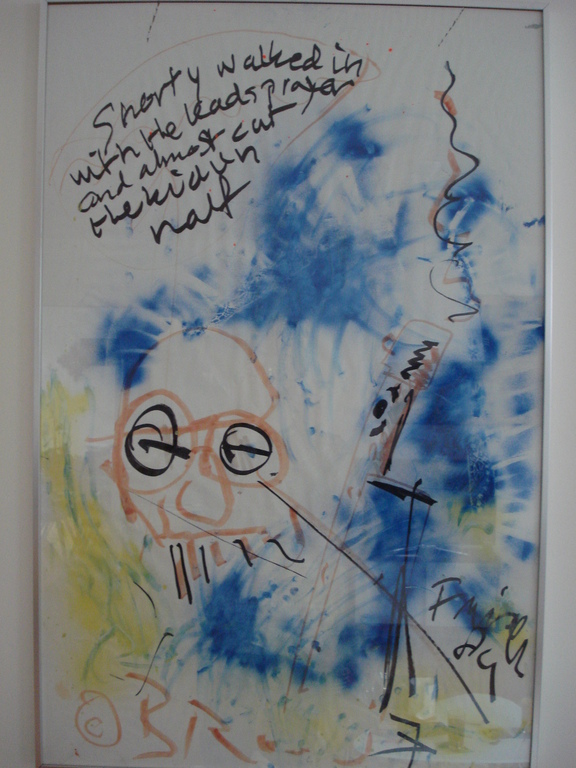 Schitterende mixed media op papier: Shorty kopen? Bied vanaf 495!