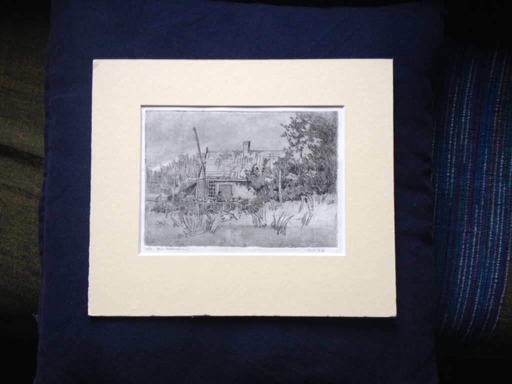 J.H. Hohmann, ets 'Biesbosch' kopen? Bied vanaf 15!