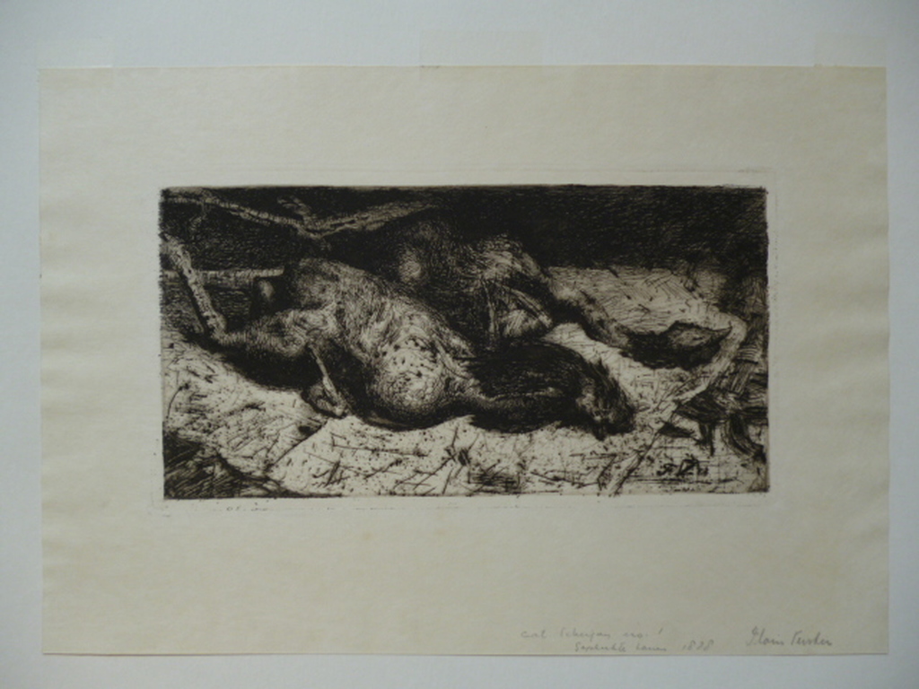 Floris Verster - ets - Geplukte hanen kopen? Bied vanaf 90!