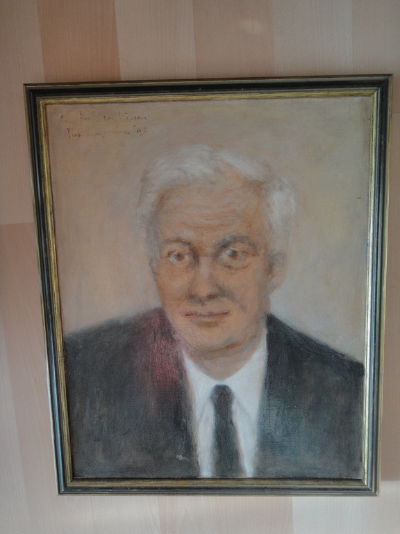 Theo Swagemakers - olieverf op board - portret van professor JN van Wessem kopen? Bied vanaf 1!