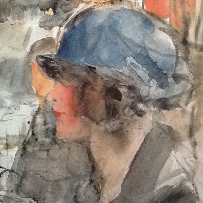 Isaac Israels, koperdiepdruk, drukgesigneerd verkocht voor € 46!