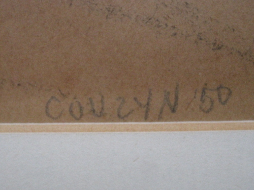 Wessel Couzijn 1912-1984 - houtskooltek. zittende man - gesigneerd 1950   kopen? Bied vanaf 1!